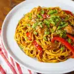 Crockpot Pork Lo Mein Recipe