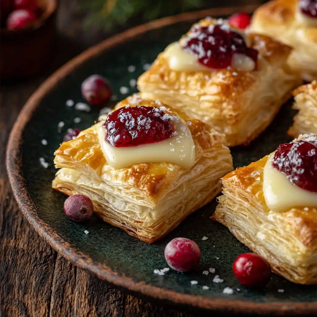 Cranberry Brie Bites Recipe - Recipe Image