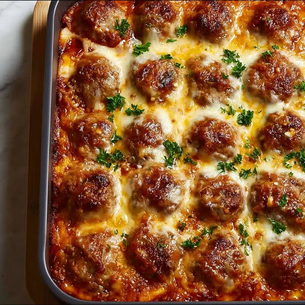 Dump-and-Bake Meatball Casserole Recipe - Recipe Image