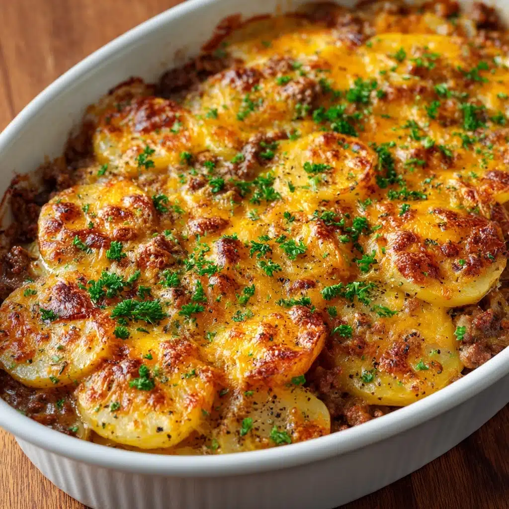 Hobo Casserole Ground Beef Recipe - Recipe Image