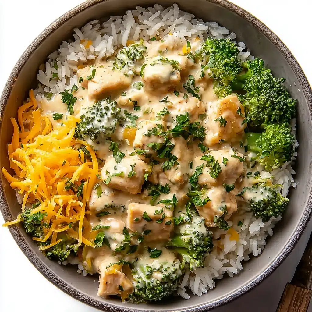Creamy Broccoli Cheddar Chicken Delight Recipe - Recipe Image
