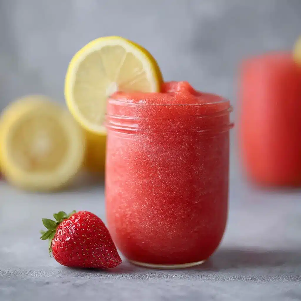 Frozen strawberry lemonade Recipe - Recipe Image