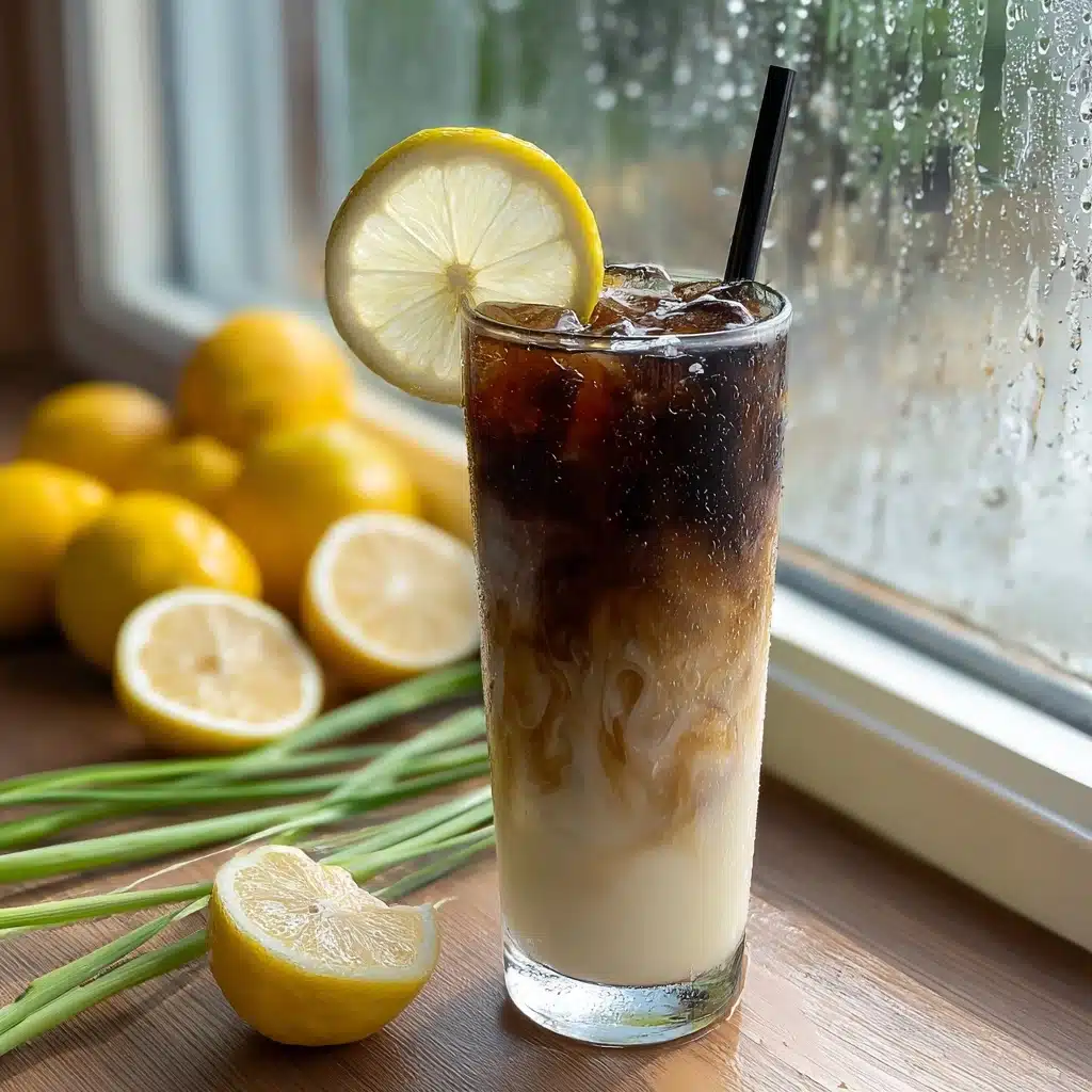 Coconut Lemongrass Cold Brew with Kaffir Lime Recipe - Recipe Image