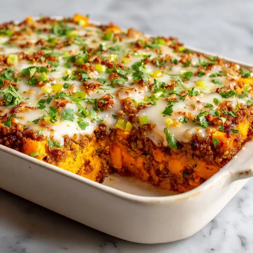 Ground Turkey Sweet Potato Bake Recipe - Recipe Image