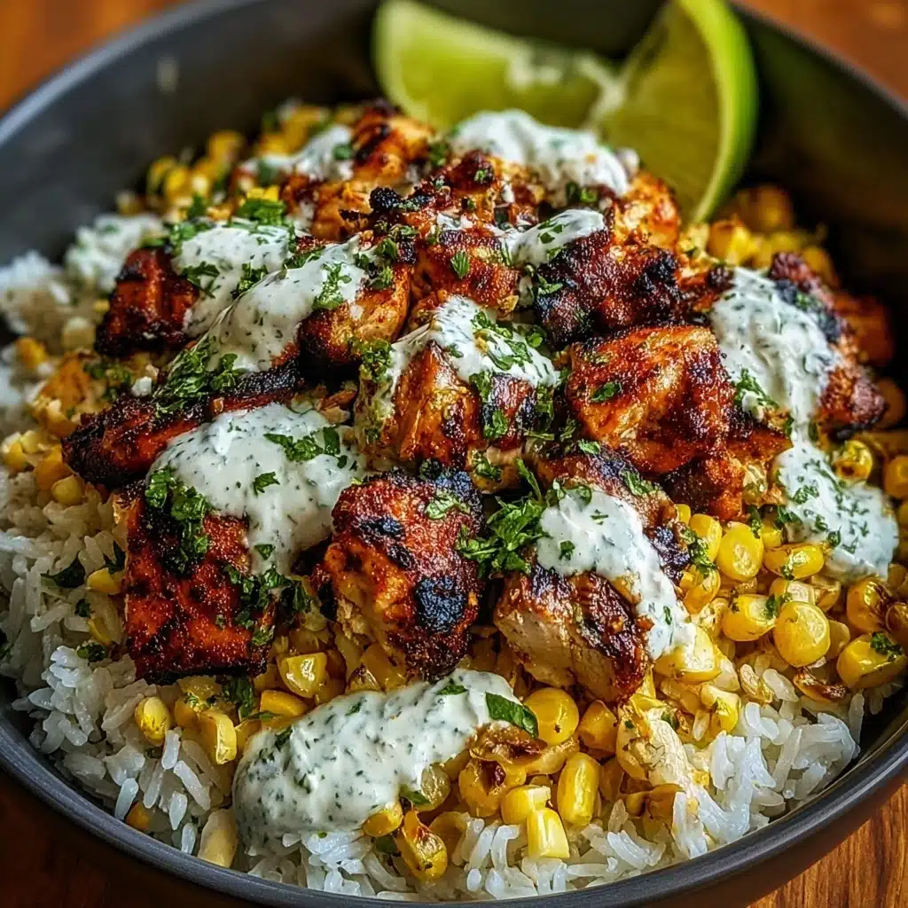 Street Corn Chicken Bowl: A Flavorful & Easy Recipe - Recipe Image