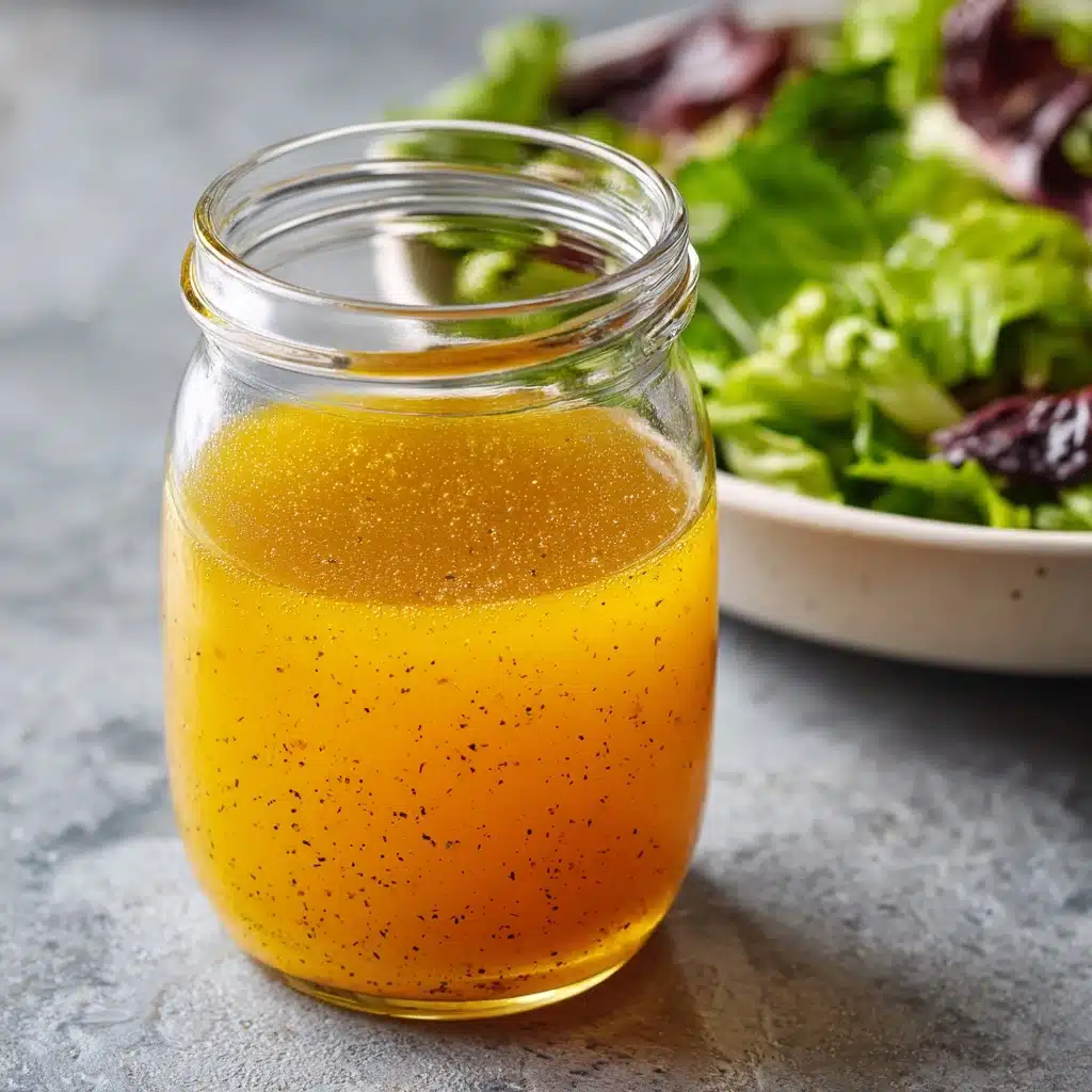 healthy homemade Apple Cider Vinegar Salad Dressing Recipe - Recipe Image