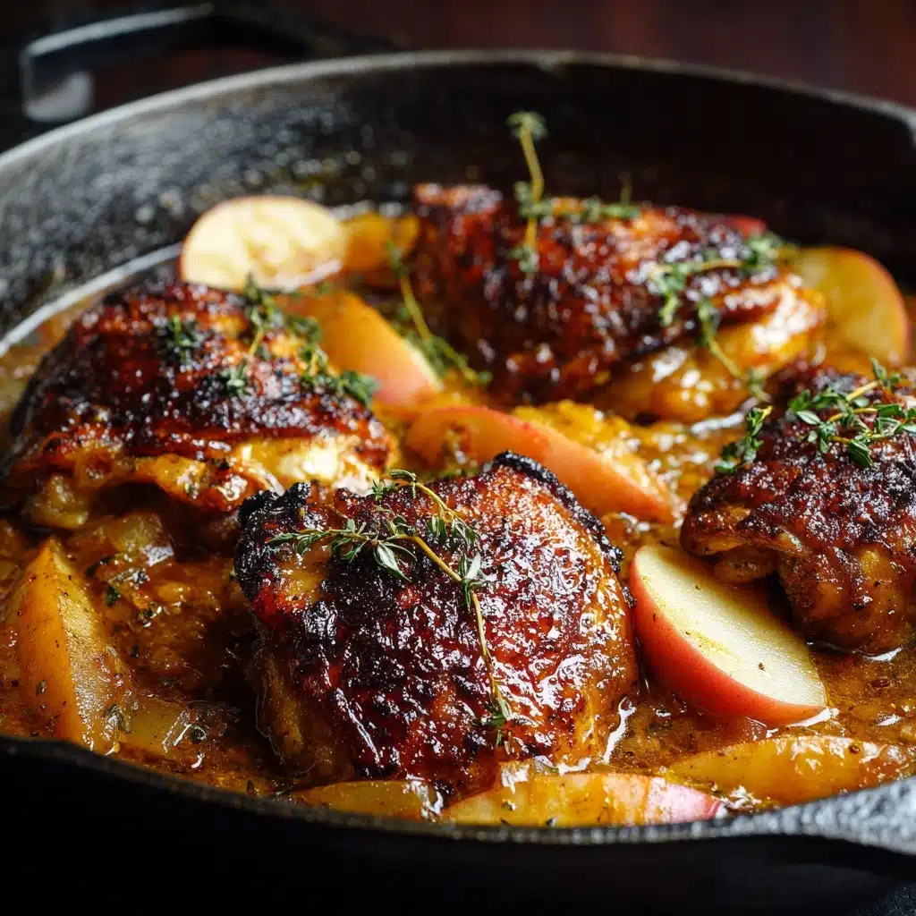 Fall Dinner Ideas-Apple Cider Chicken with Butternut Squash Recipe