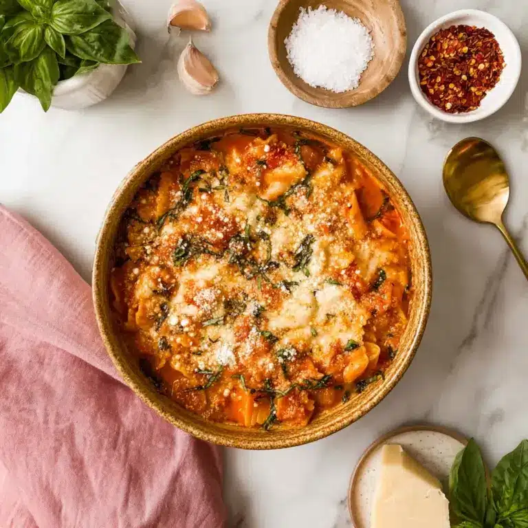 Easy Creamy Lasagna Soup Recipe