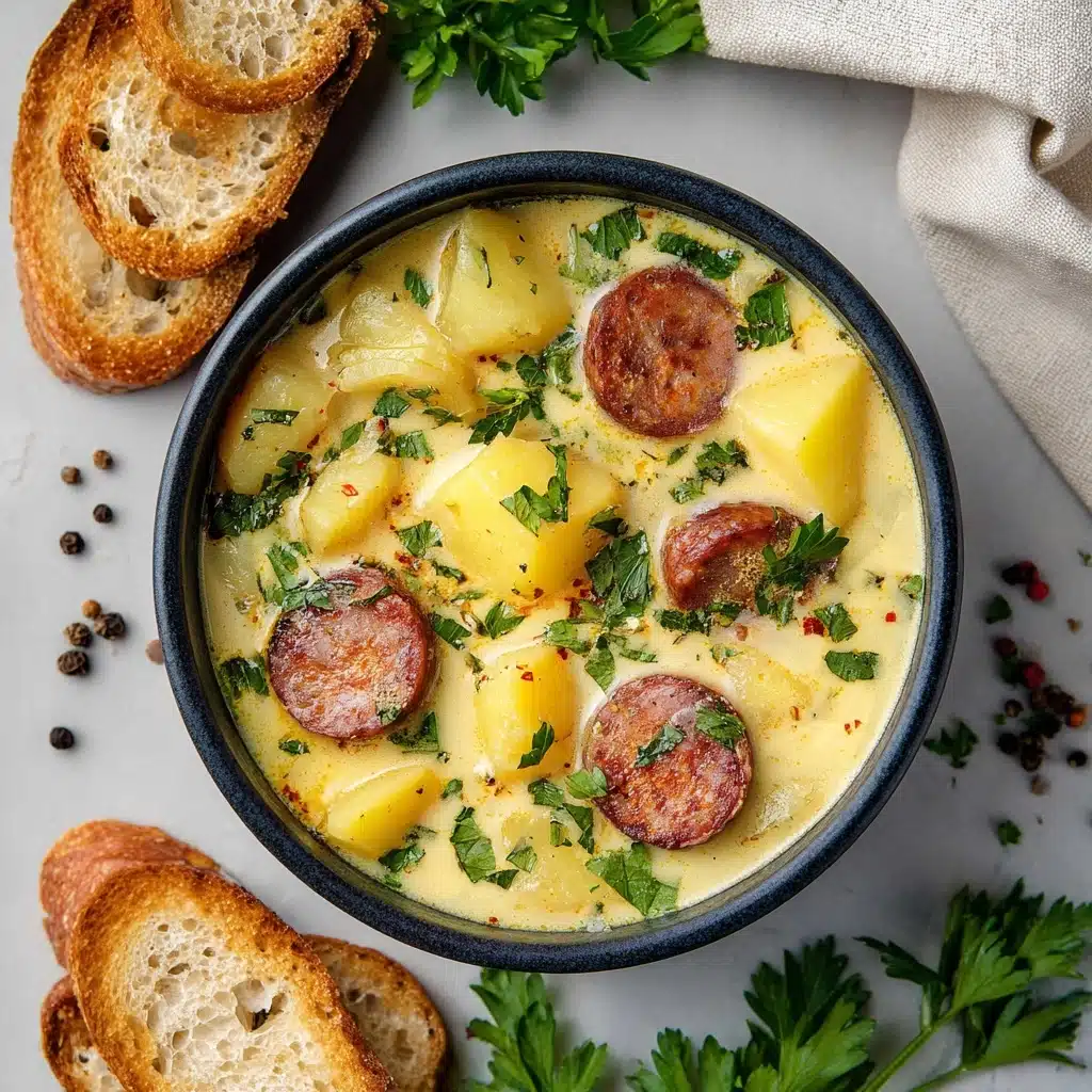 Best Kielbasa Potato Soup Recipe - Recipe Image