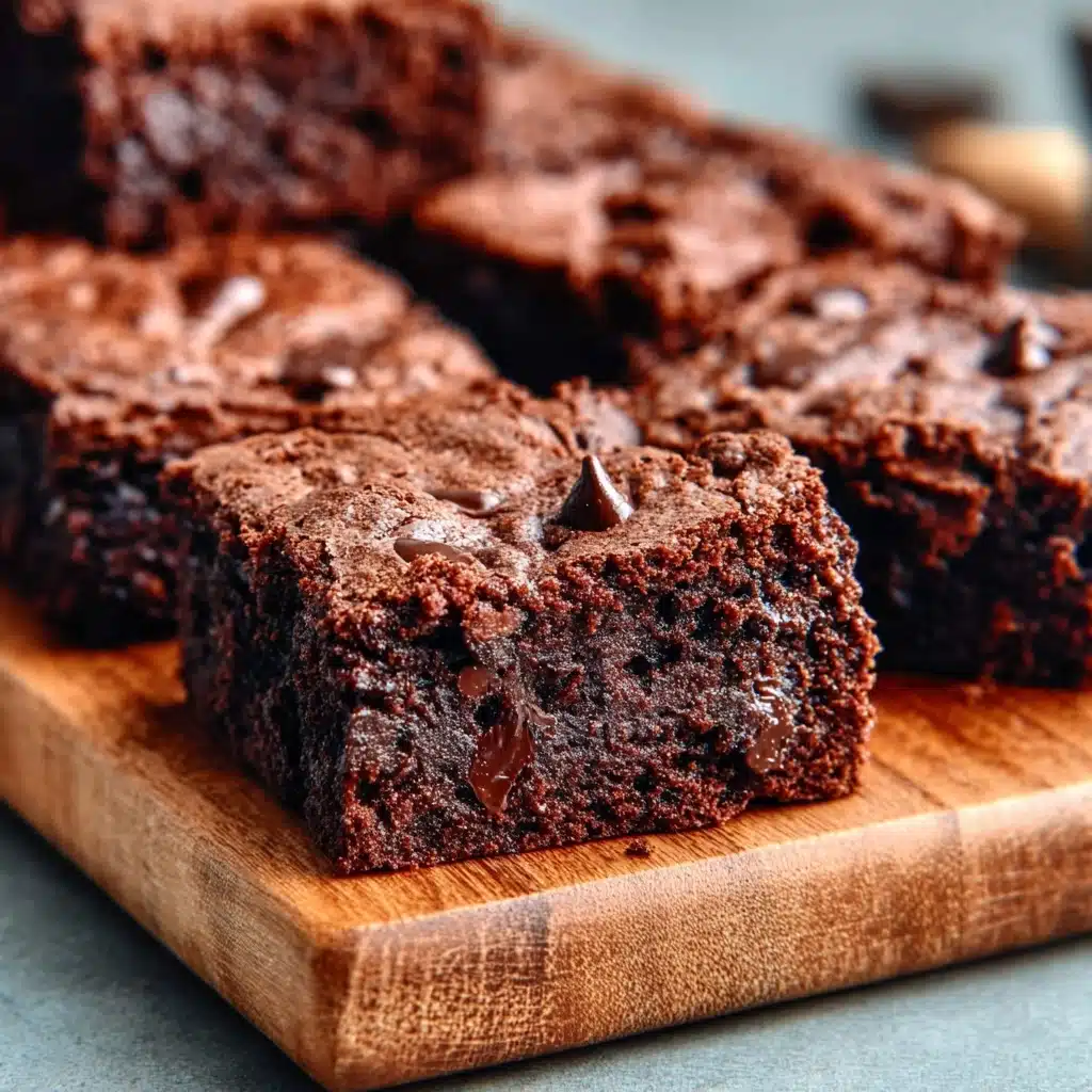 Chocolate Zucchini Brownies Recipe - Recipe Image