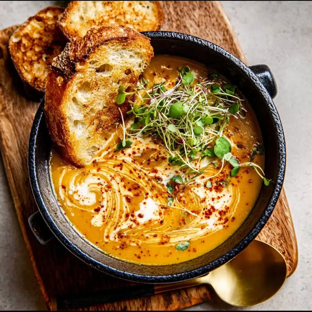 Roasted Butternut Squash Soup Recipe - Recipe Image