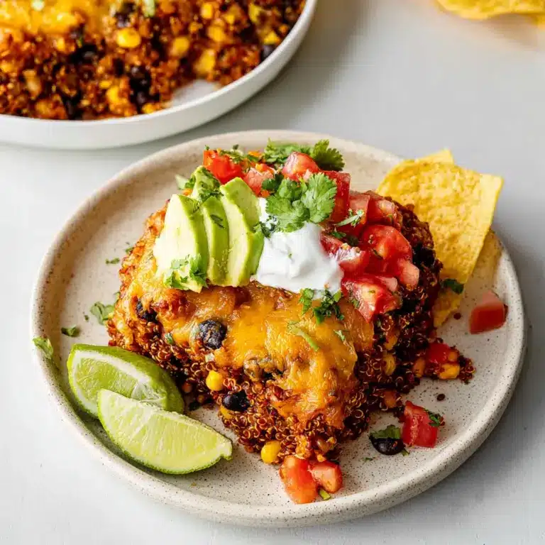 Mexican Quinoa Casserole Recipe