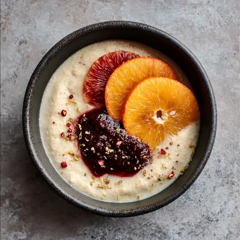 Earl Grey breakfast quinoa with tahini & jam Recipe - Recipe Image