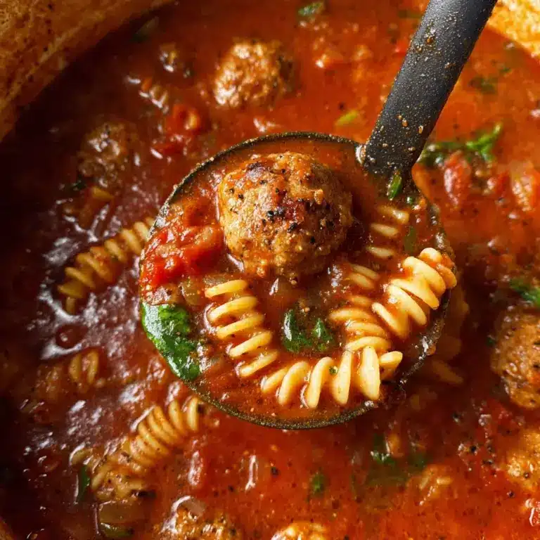 Italian Meatball Soup Recipe