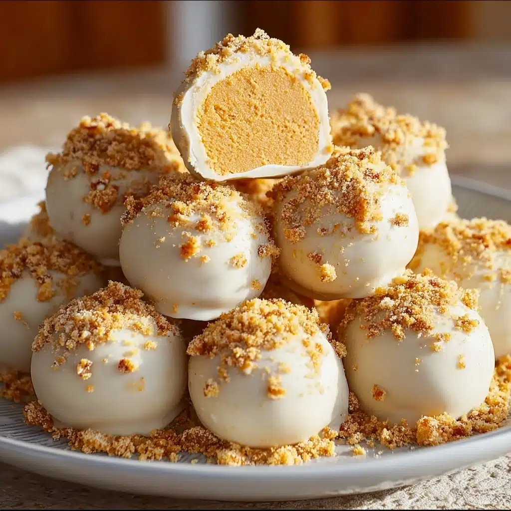 Easy No Bake Pumpkin Cheesecake Balls Recipe