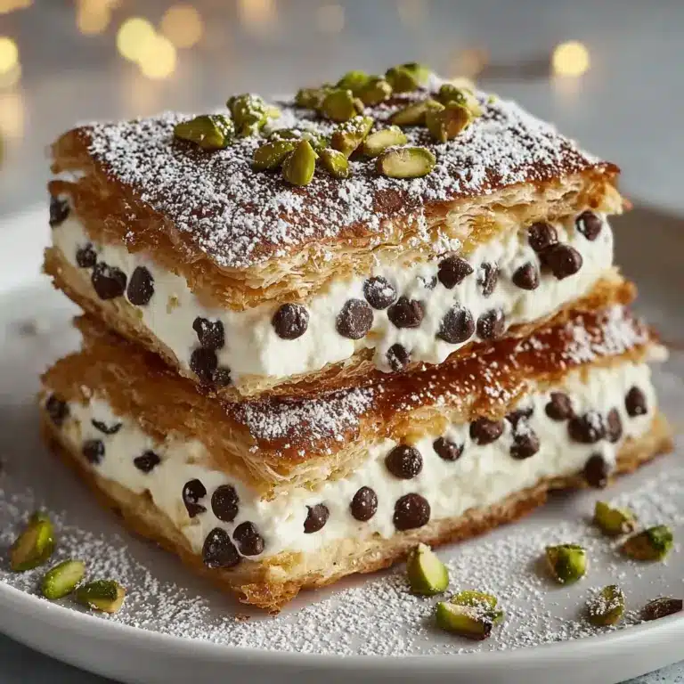 Classic Cannoli Squares That Will Wow Your Taste Buds Recipe