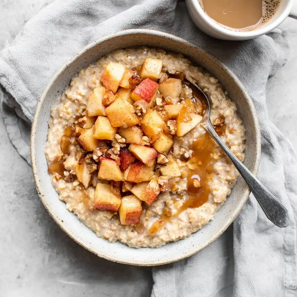 Cinnamon Apple Oatmeal Bowl Recipe - Recipe Image
