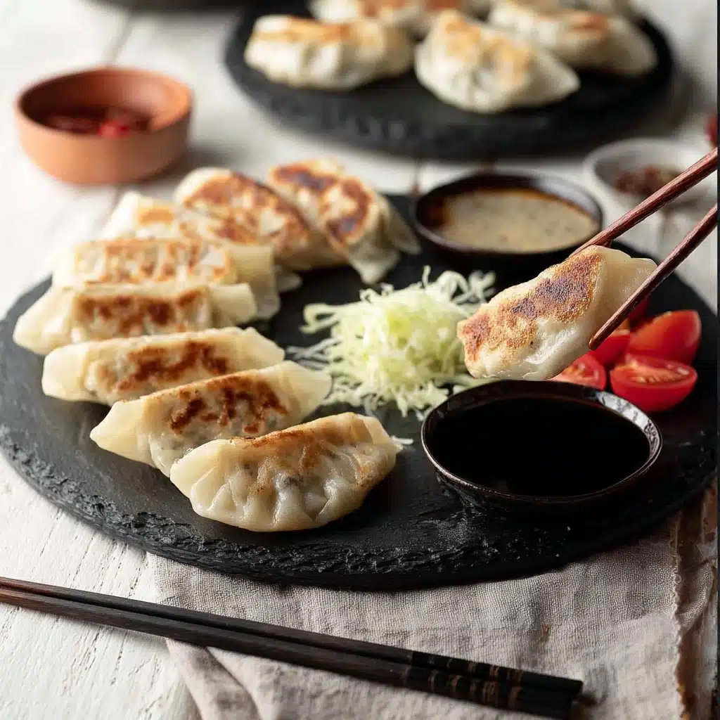 Japanese GYOZA (Dumplings) Recipe - Recipe Image