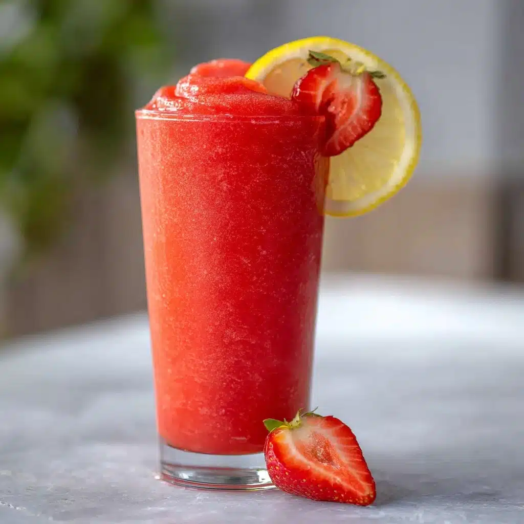 Frozen strawberry lemonade Recipe