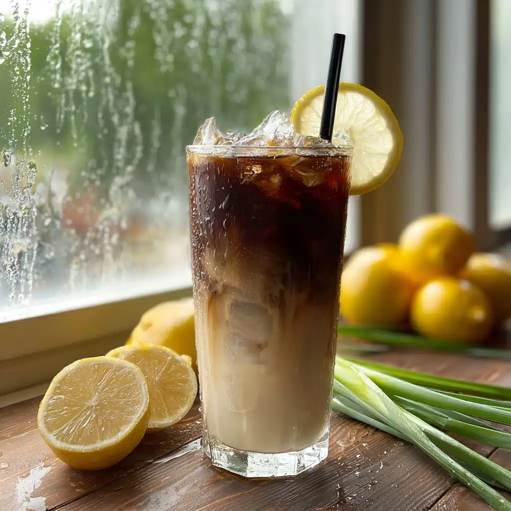 Coconut Lemongrass Cold Brew with Kaffir Lime Recipe - Recipe Image