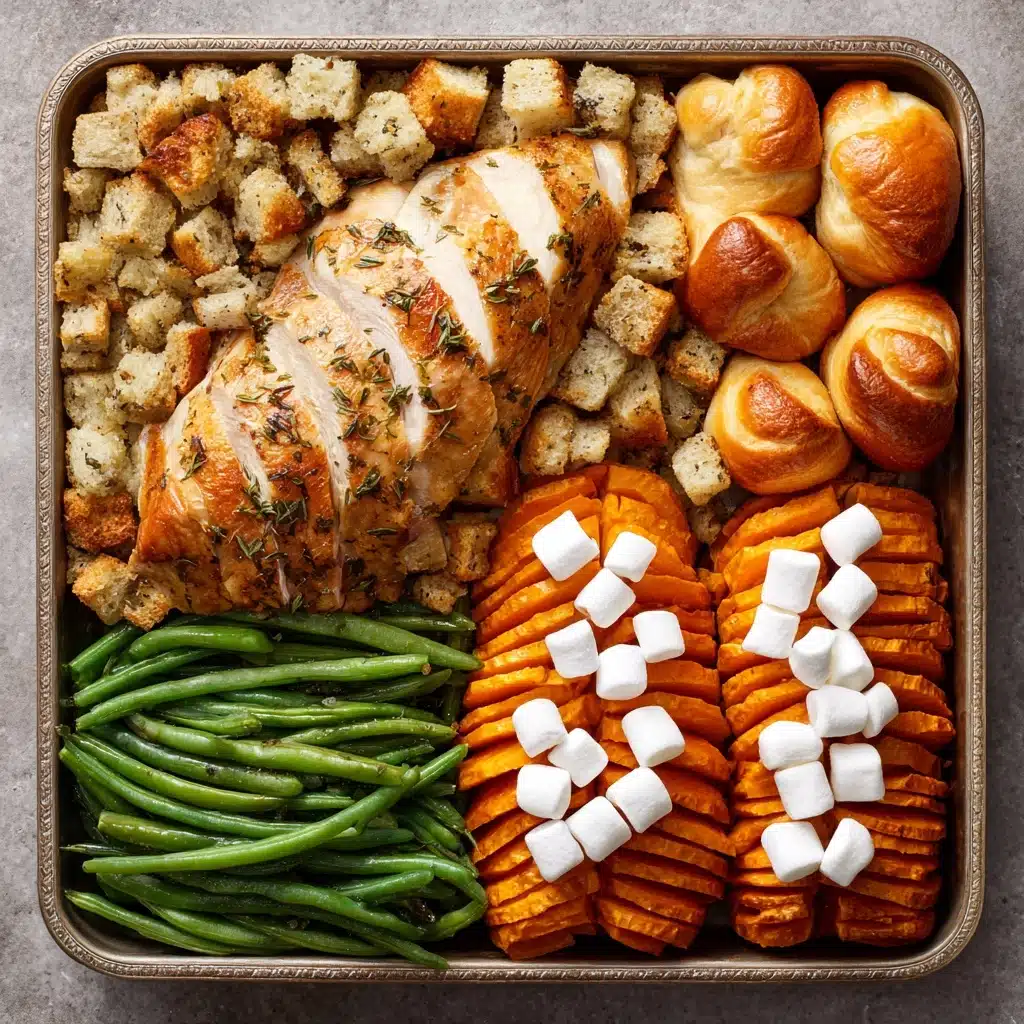 Sheet Pan Thanksgiving Dinner Recipe - Recipe Image
