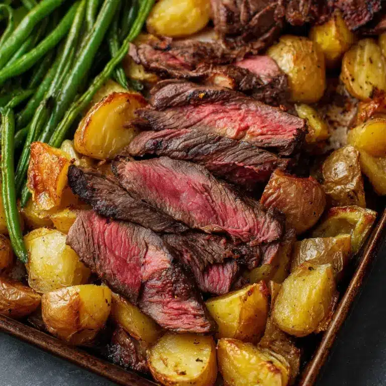 Sheet Pan Steak and Veggies Recipe