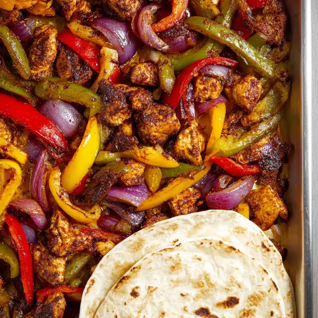 Sheet Pan Chicken Fajitas Recipe