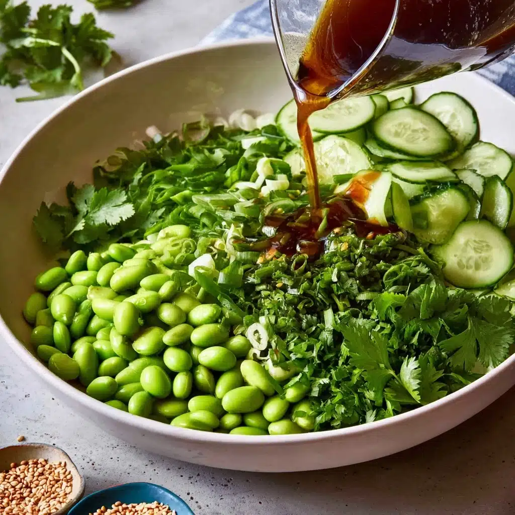 Cucumber Edamame Salad Recipe - Recipe Image