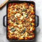 Pasta Bake with Pumpkin Tomato Sauce Recipe
