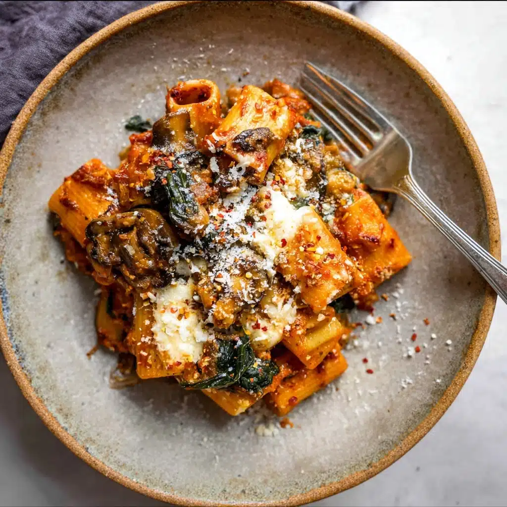 Pasta Bake with Pumpkin Tomato Sauce Recipe - Recipe Image