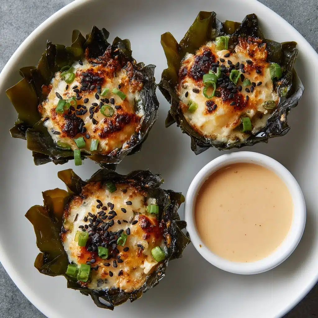 tiktok sushi bake cups with shrimp and crab Recipe - Recipe Image