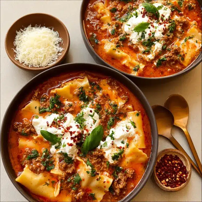 Lasagna Soup Recipe