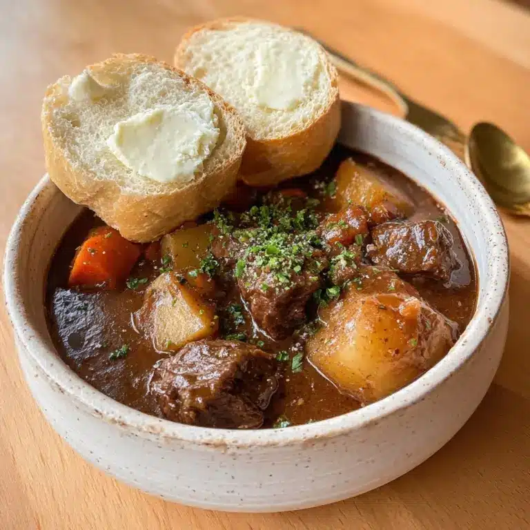 Beef Stew with Carrots and Potatoes Recipe