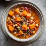Autumn Butternut Squash and Sweet Potato Soup Recipe