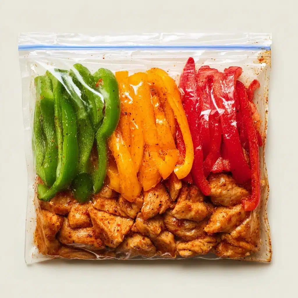 Freezer Chicken Fajitas Recipe - Recipe Image