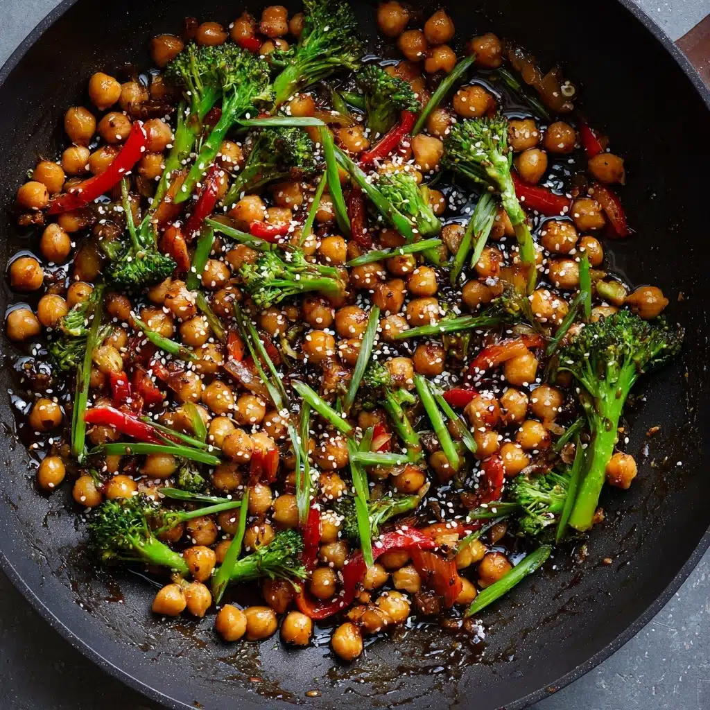Mongolian Chickpeas (one pot, gluten-free, nut-free) Recipe - Recipe Image