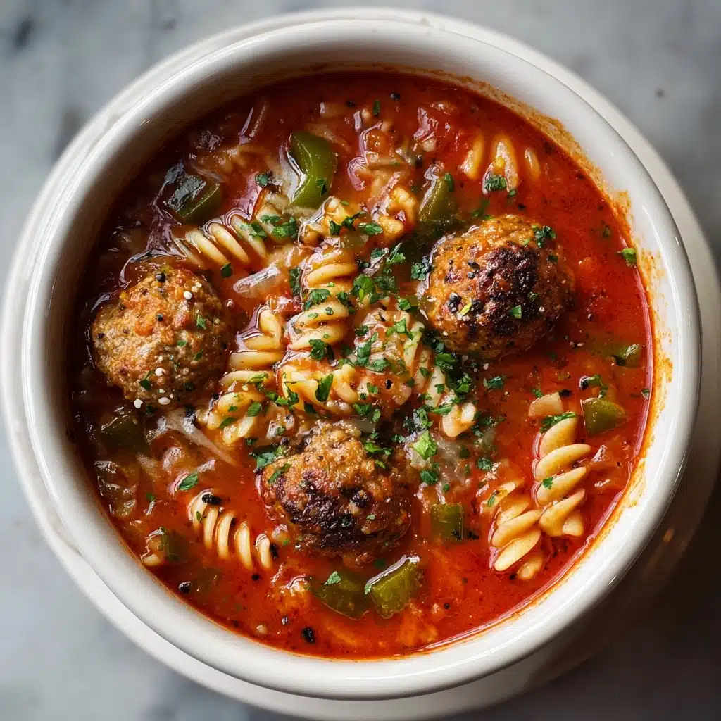 Italian Meatball Soup Recipe - Recipe Image
