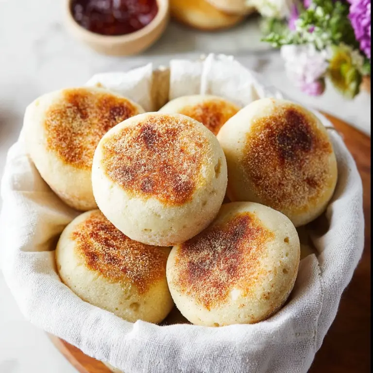 Homemade English Muffins Recipe
