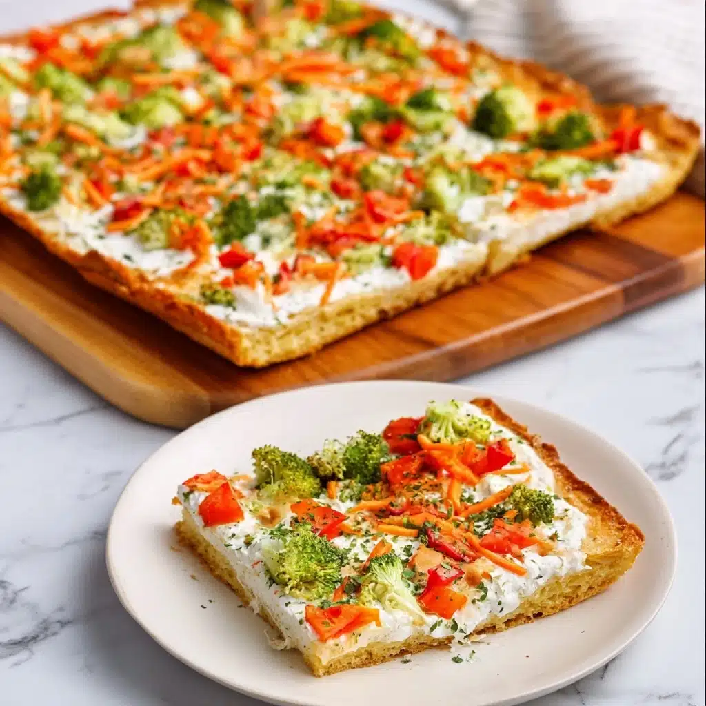 Appetizer Veggie Pizza Recipe