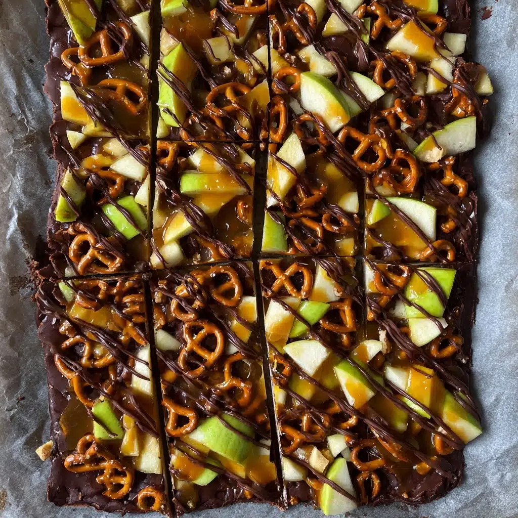4-Ingredient Caramel Apple Bark Recipe - Recipe Image