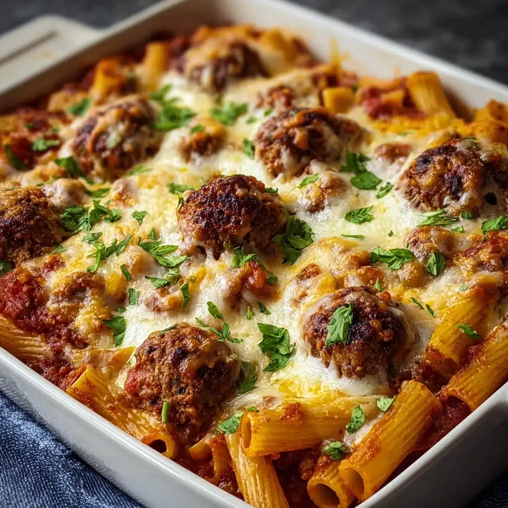 Cheesy Meatball Pasta Bake: A Delicious Comfort Food Recipe