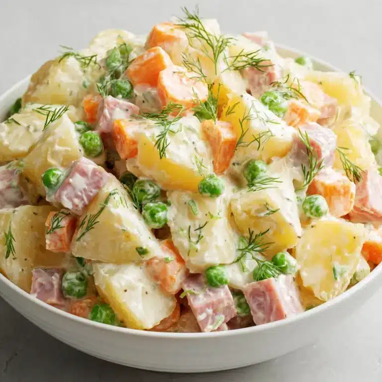 Savory Ukrainian Potato Salad (Hearty & Flavorful) Recipe