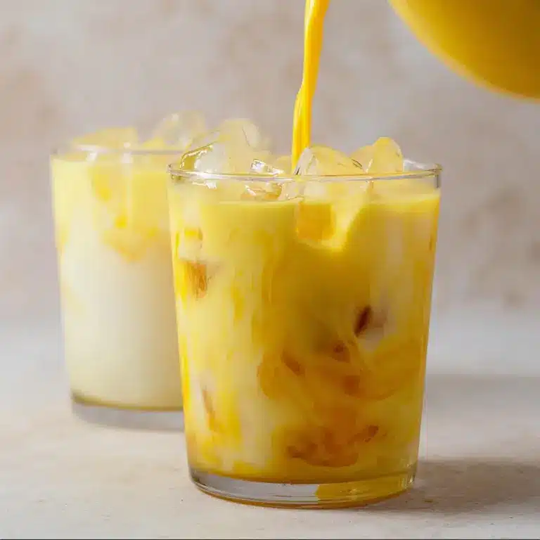 Iced Golden Milk Latte Recipe