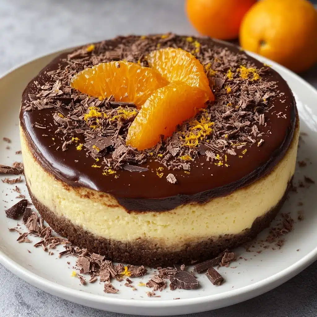 Chocolate Orange Cheesecake Recipe