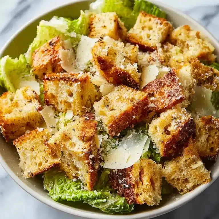 Easy Homemade Croutons Recipe