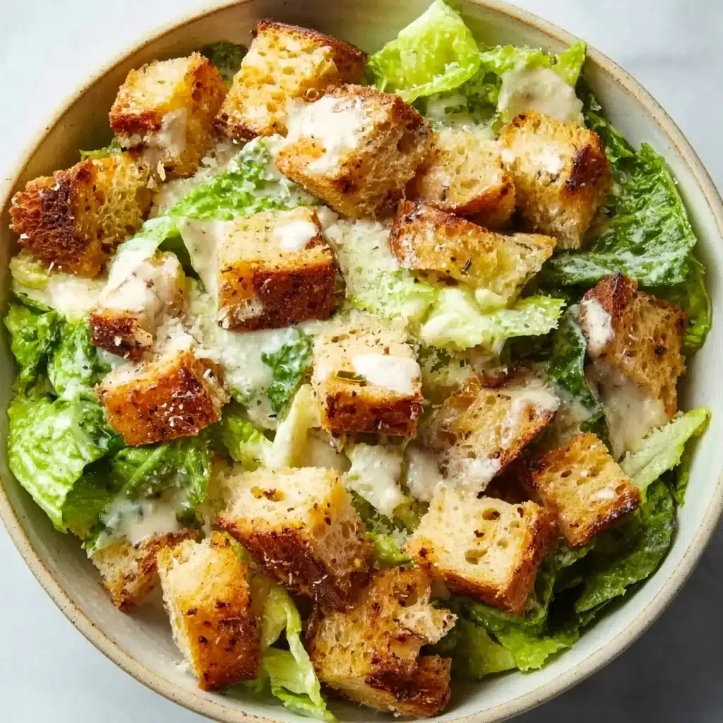 Easy Homemade Croutons Recipe - Recipe Image