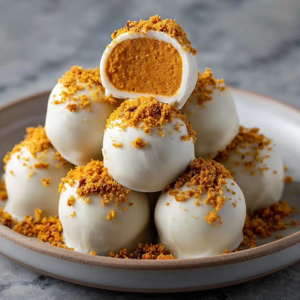Easy No Bake Pumpkin Cheesecake Balls Recipe - Recipe Image