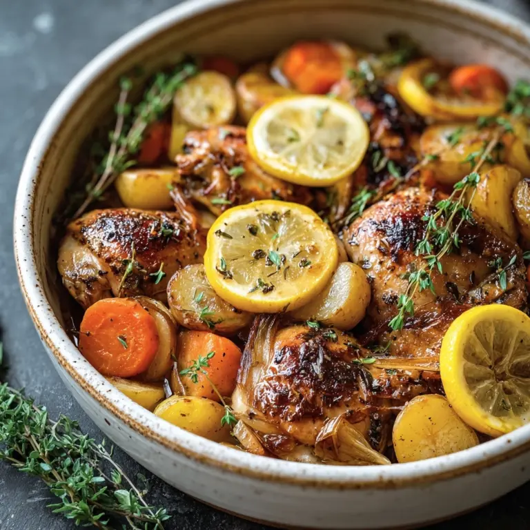Cooker Chicken Stew with Preserved Lemon Recipe