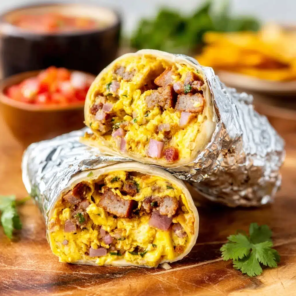 Make Ahead Breakfast Burritos Recipe
