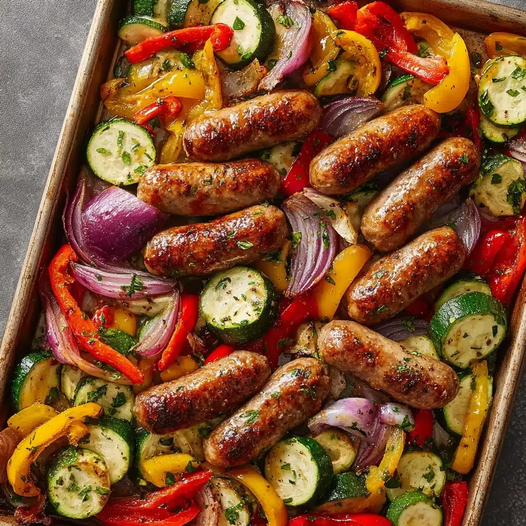 Sausage and Vegetable Sheet Pan Dinner Recipe